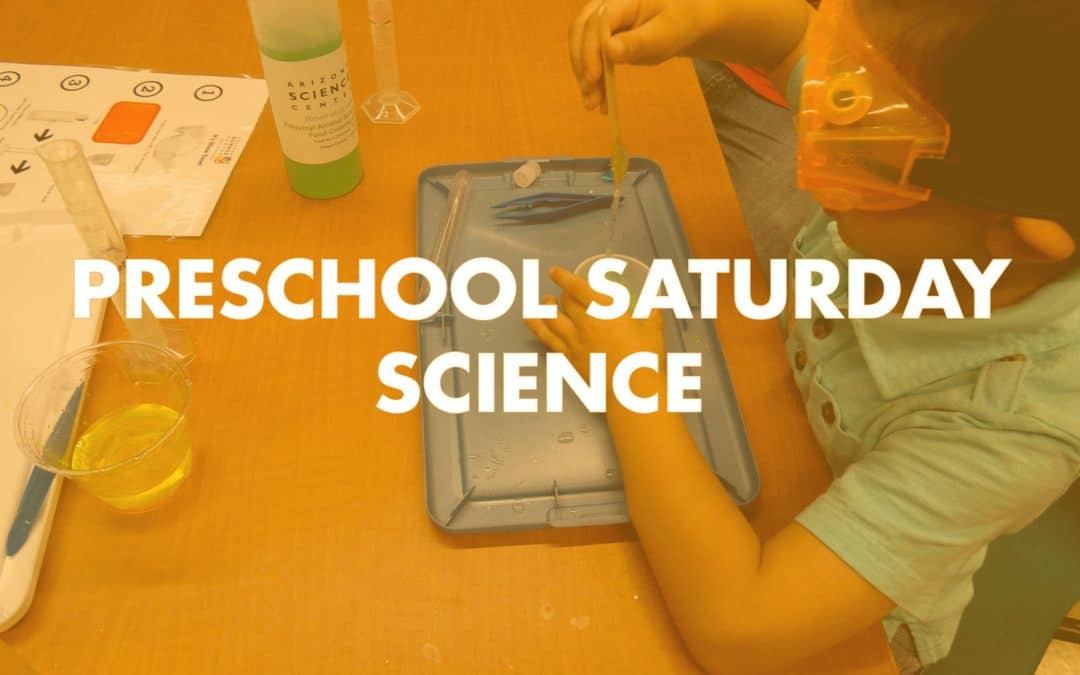 Preschool Saturday Science Journey to the Moon: