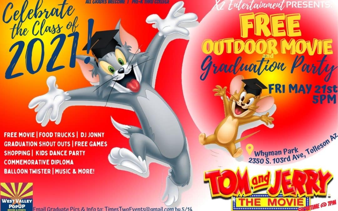 FREE Graduation Block Party with Movie in the Park