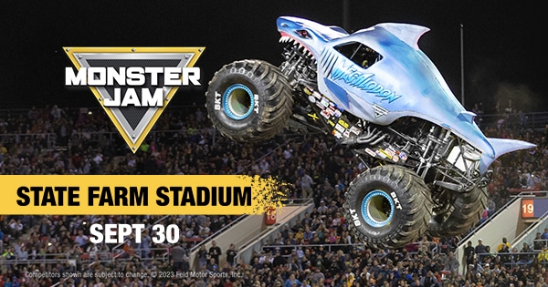 Monster Jam returns to Glendale with event at State Farm Stadium, monster  jam 